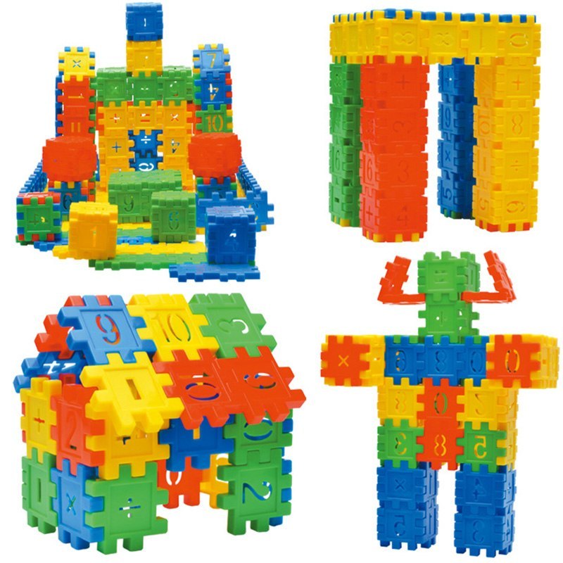 110pcs Set DIY Lepin Building Blocks Baby Boys And Girls 3D Blocks