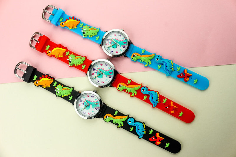 3D Silicone Dinosaur Children's Watch - Kiddiez Corner