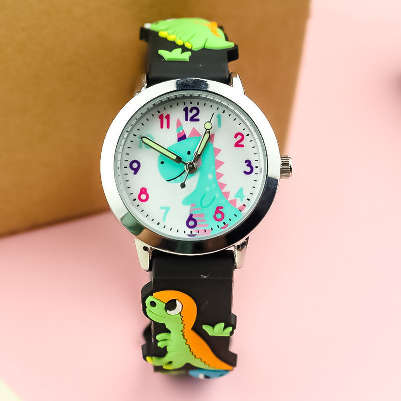 3D Silicone Dinosaur Children's Watch - Kiddiez Corner