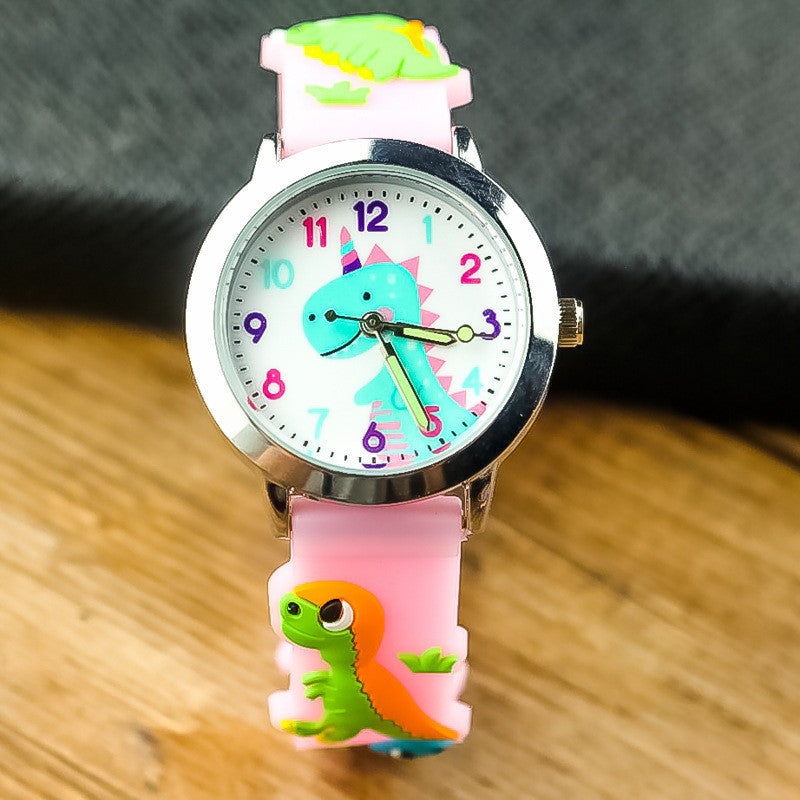 3D Silicone Dinosaur Children's Watch - Kiddiez Corner