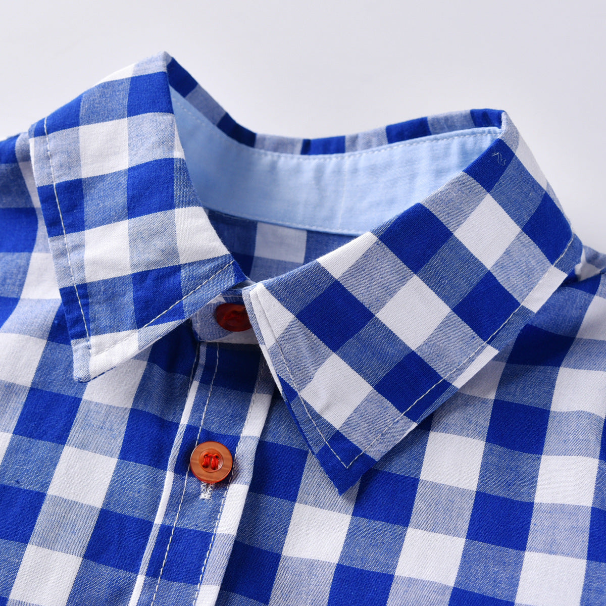 Baby boy long sleeve buttoning shirt