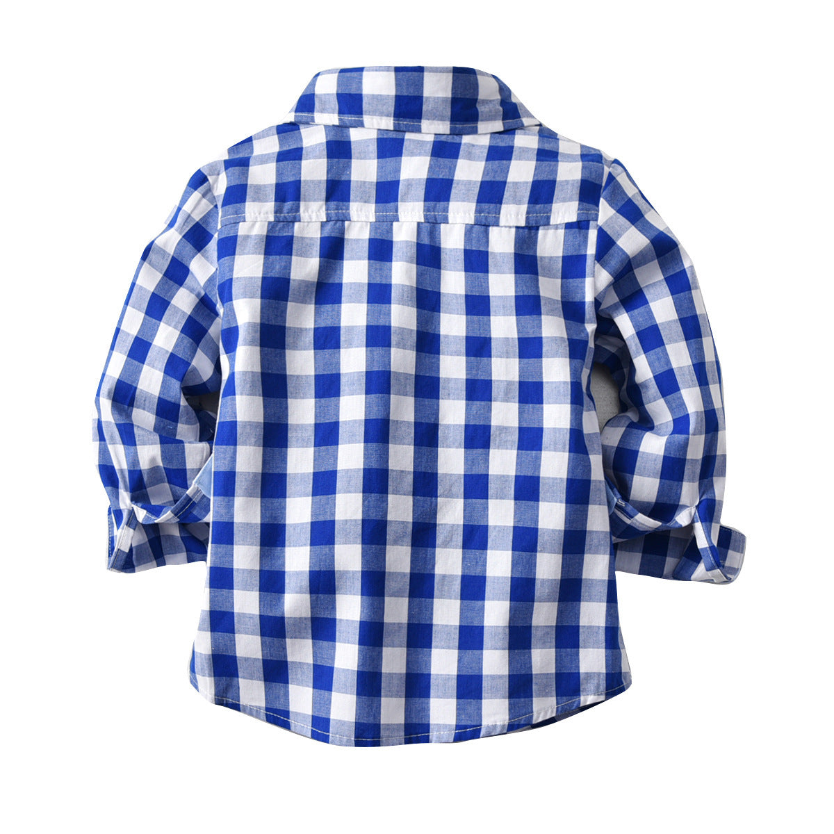Baby boy long sleeve buttoning shirt
