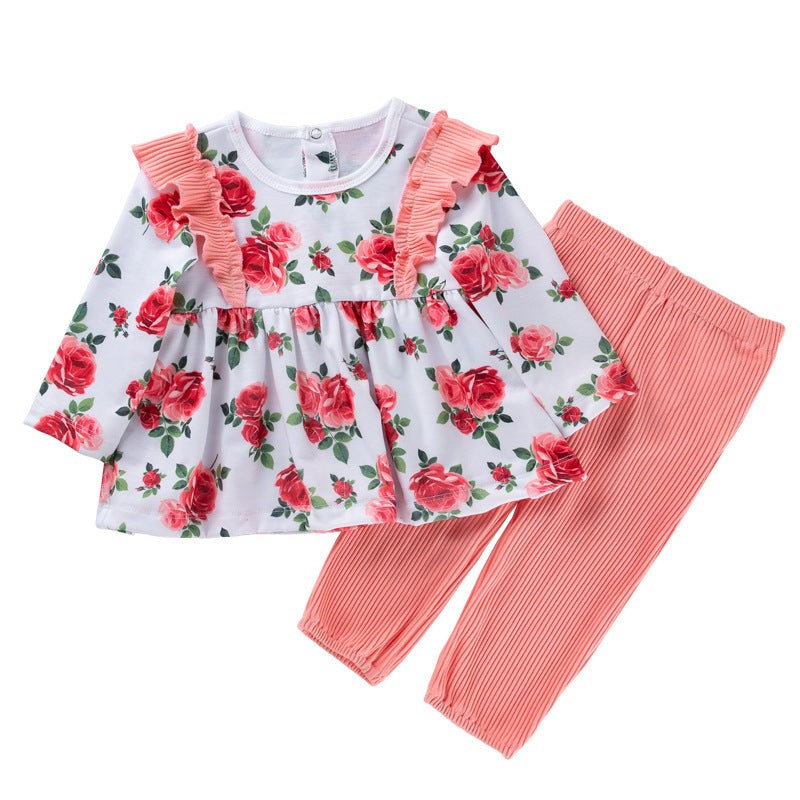 Baby girl dress trouser suit