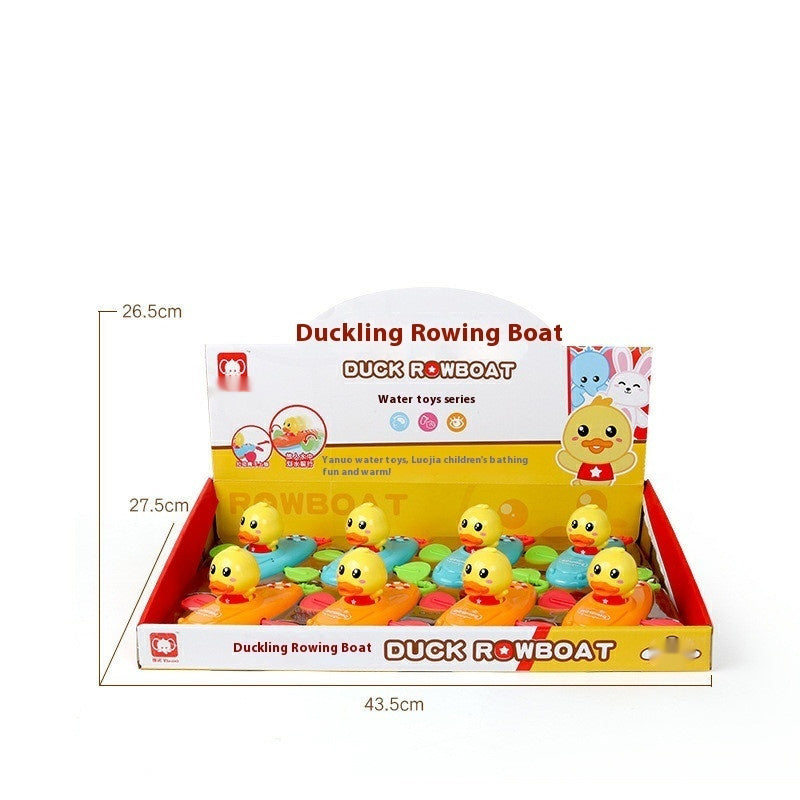 Bath Toys Children Duckling Rowing Boat - Kiddiez Corner