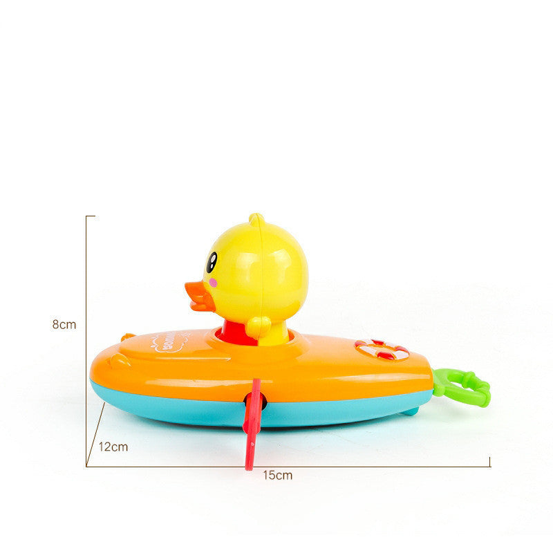 Bath Toys Children Duckling Rowing Boat - Kiddiez Corner