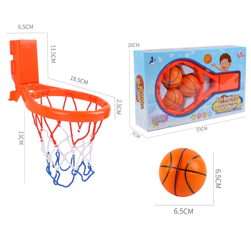 Children Bath Toys Basketball and Hoop Set - Kiddiez Corner