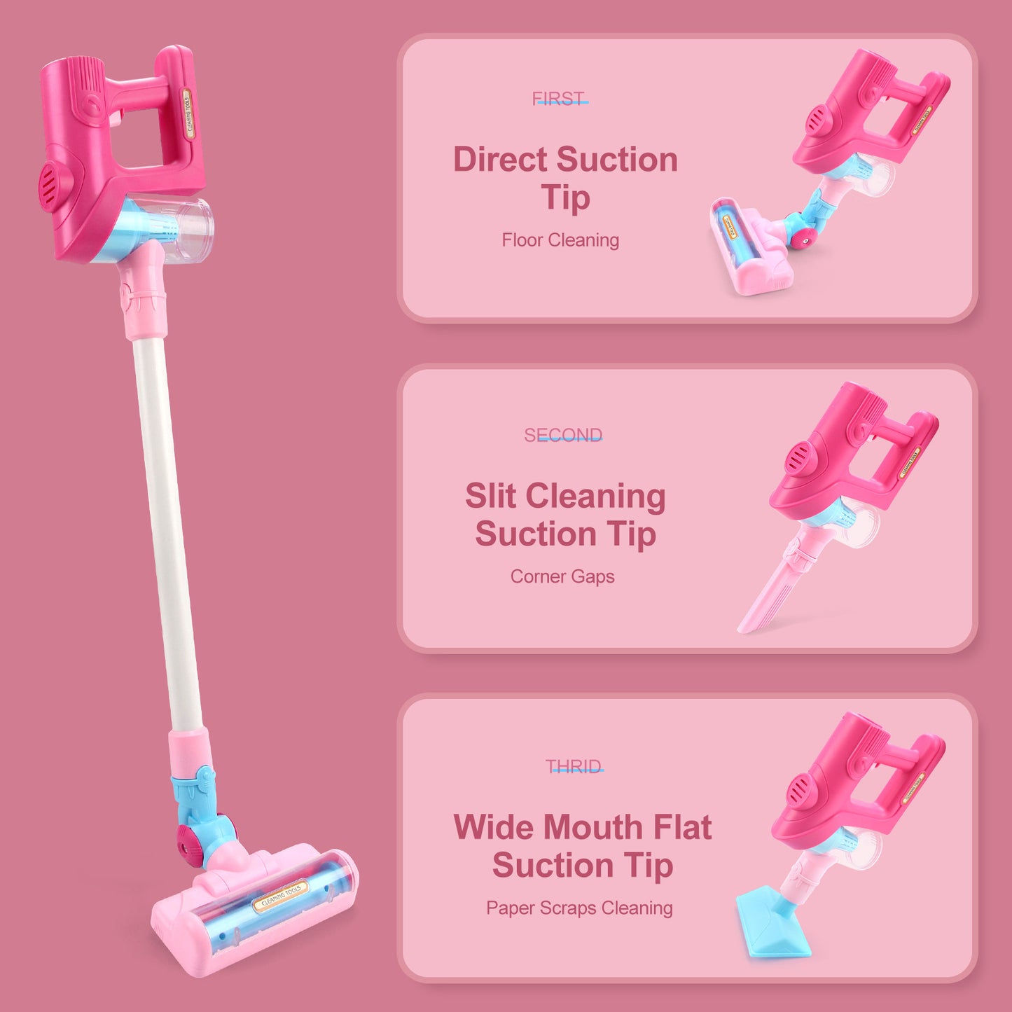 Children Play House Cleaning Vacuum Cleaner Toys - Kiddiez Corner