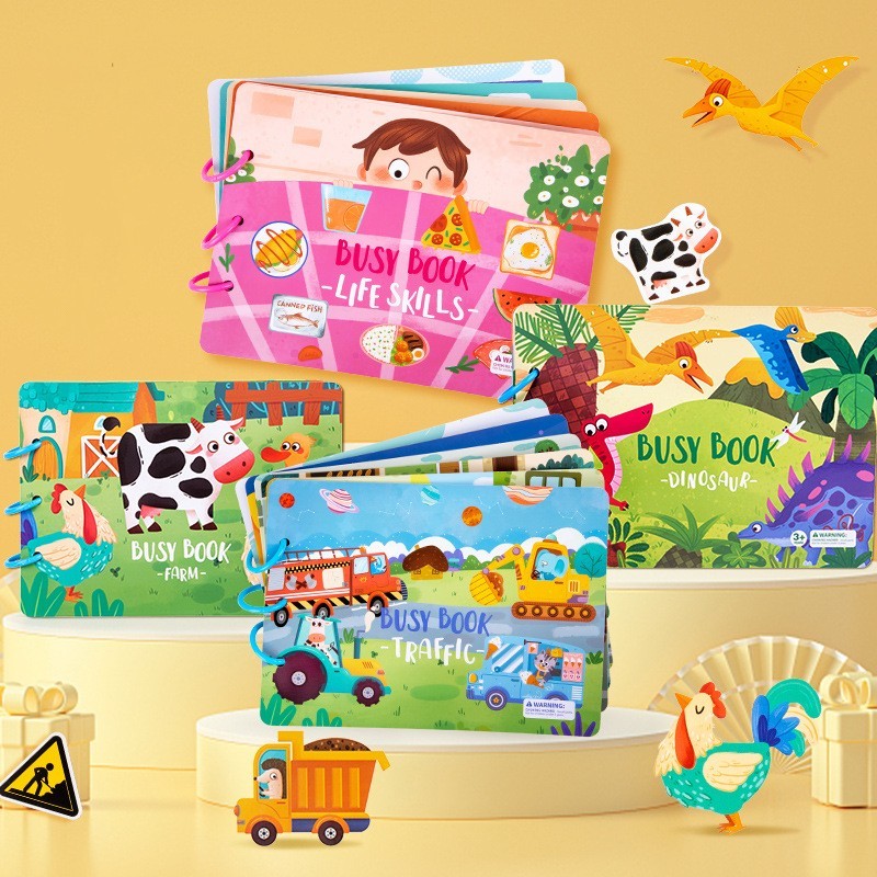Children's Busy Book Educational Toys