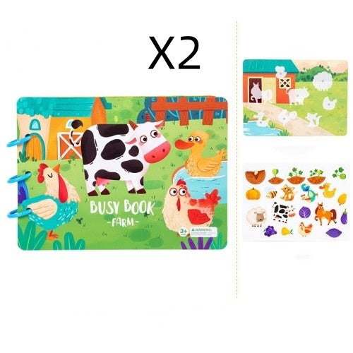 Children's Busy Book Educational Toys