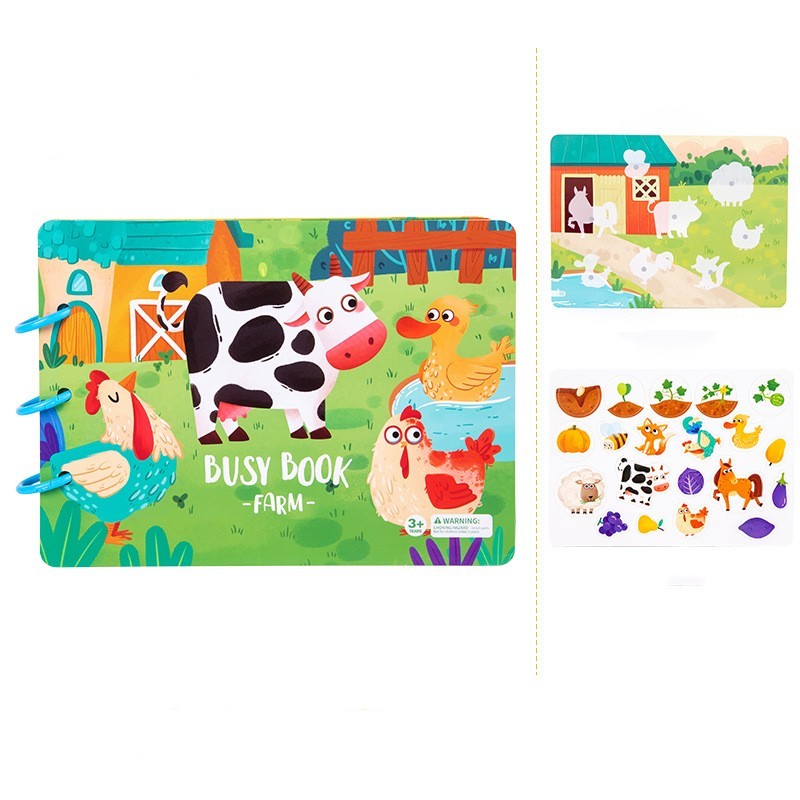 Children's Busy Book Educational Toys