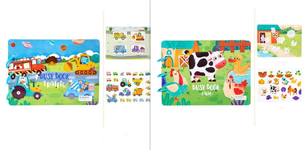 Children's Busy Book Educational Toys