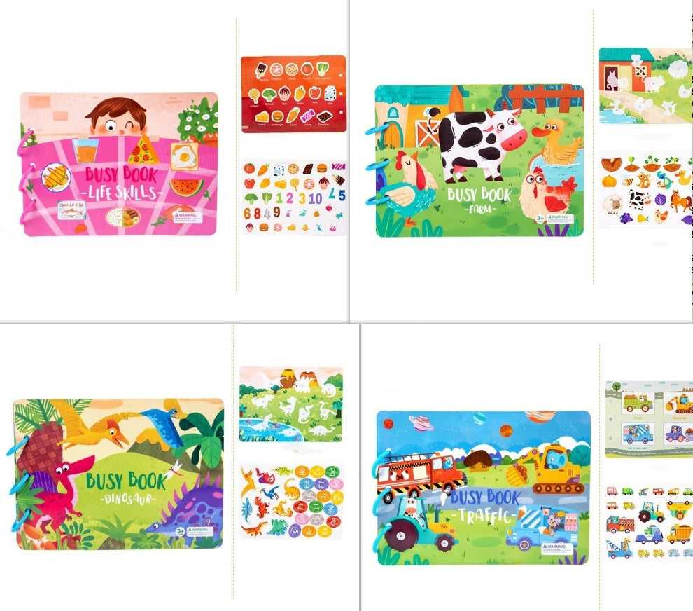 Children's Busy Book Educational Toys