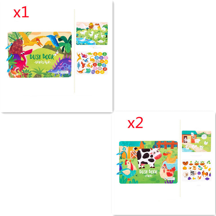 Children's Busy Book Educational Toys