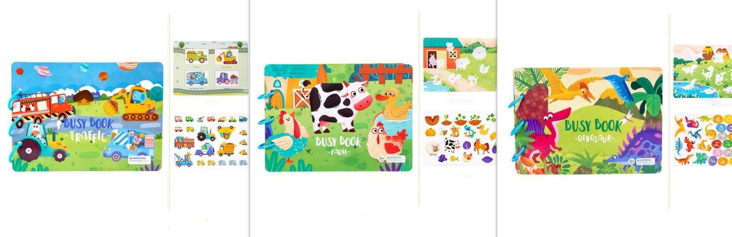 Children's Busy Book Educational Toys
