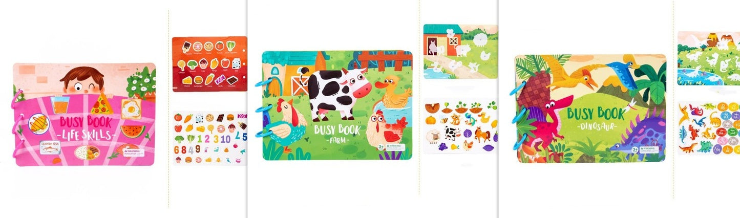 Children's Busy Book Educational Toys