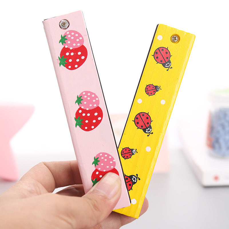 Children's Harmonica Wooden Educational Musical Toy - Kiddiez Corner