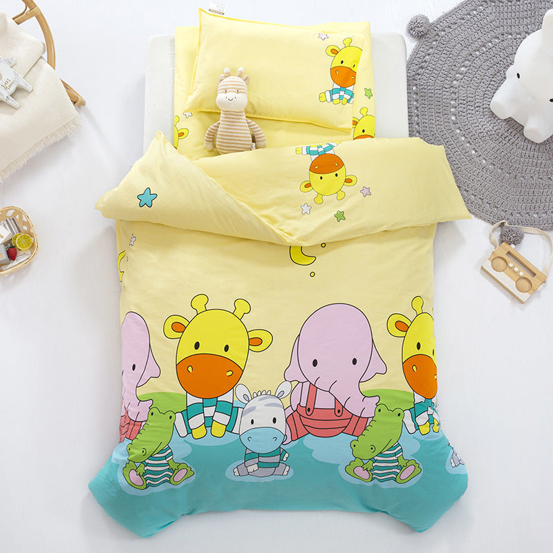 Children's Small Bedding Baby Bedding Kit With Core 3-piece Set