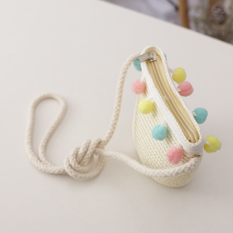 Children's Straw Hat Hand Bag Set - Kiddiez Corner