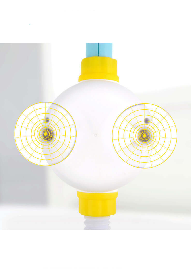 Children's Water Bath Toys, Manual Rainbow Cloud Spray Shower - Kiddiez Corner