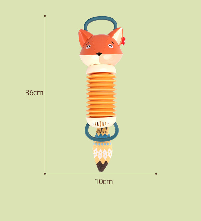 Fox Accordion Early Education Simulation Musical Instrument Toys - Kiddiez Corner