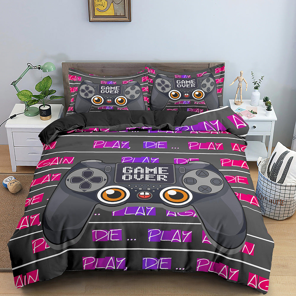 Gamepad Bedding Set Queen Size Duvet Cover