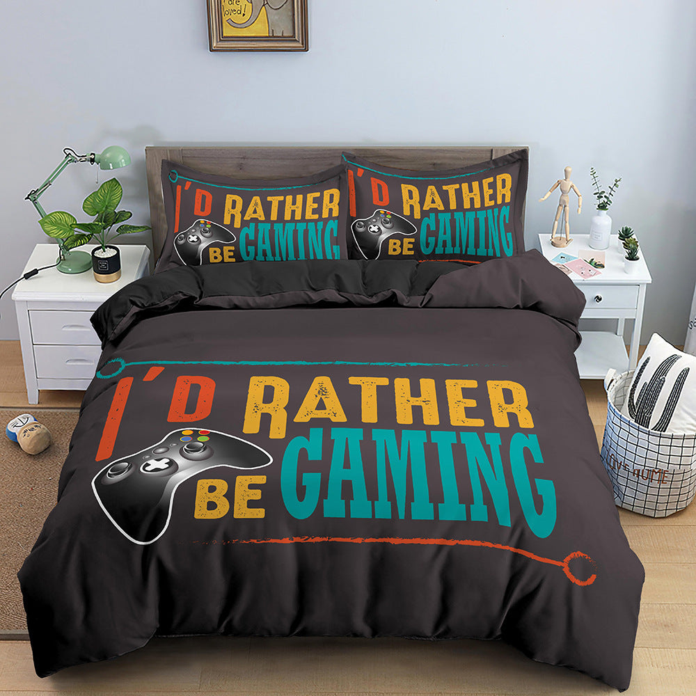 Gamepad Bedding Set Queen Size Duvet Cover