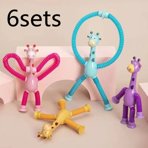 Giraffe Tubes Sensory Toys