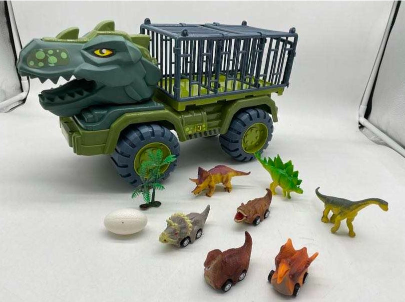 Large Dinosaur Children's Toy Car Set
