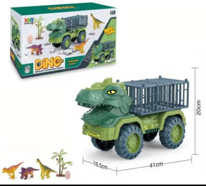 Large Dinosaur Children's Toy Car Set