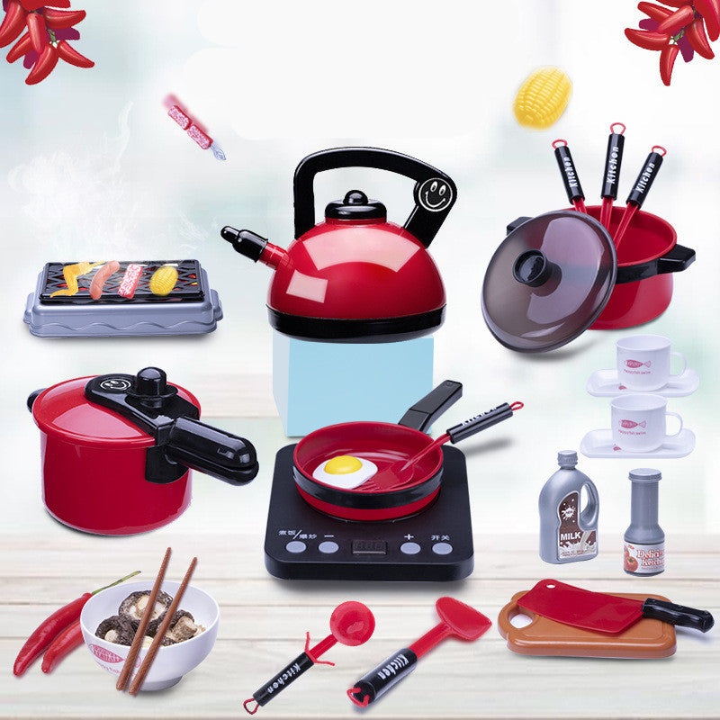 Pretend Play Kitchen Tools Toy Set - Kiddiez Corner