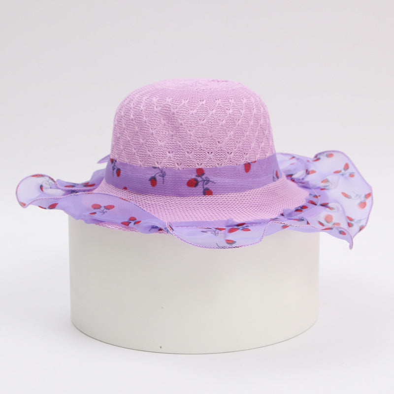 Princess Straw Hat for Kids - Kiddiez Corner
