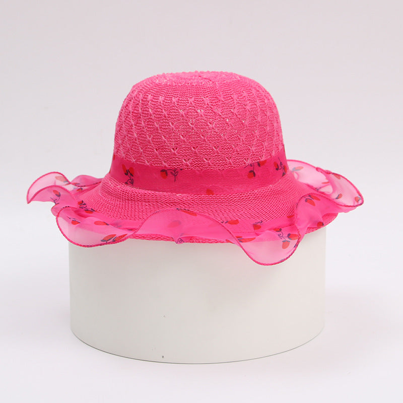 Princess Straw Hat for Kids - Kiddiez Corner