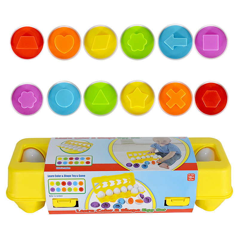 Shape Matching Sorters Eggs Toys For Kids Children