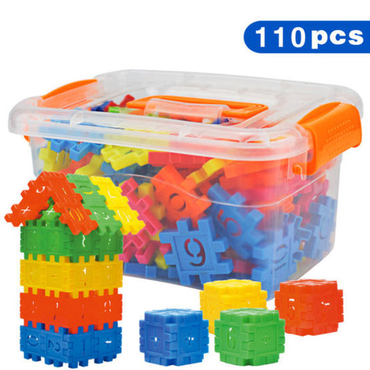 110pcs Set DIY Lepin Building Blocks Baby Boys And Girls 3D Blocks