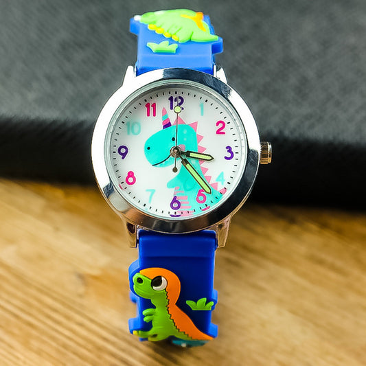 3D Silicone Dinosaur Children's Watch - Kiddiez Corner