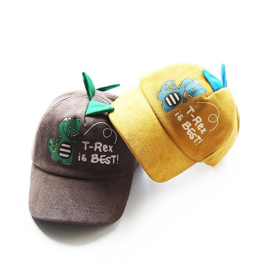 ''T-Rex Is Best'' Dinosaur Kids Hats - Kiddiez Corner