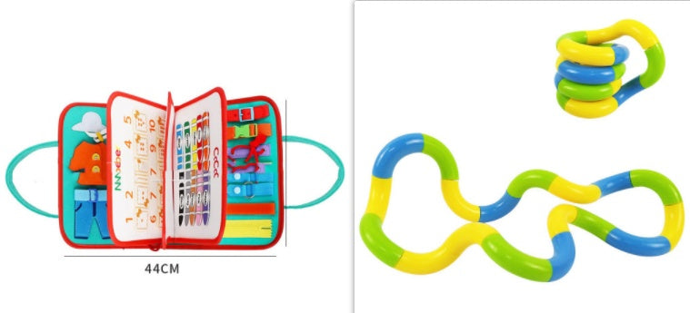 Children's Busy Books Sensory Learning Toys