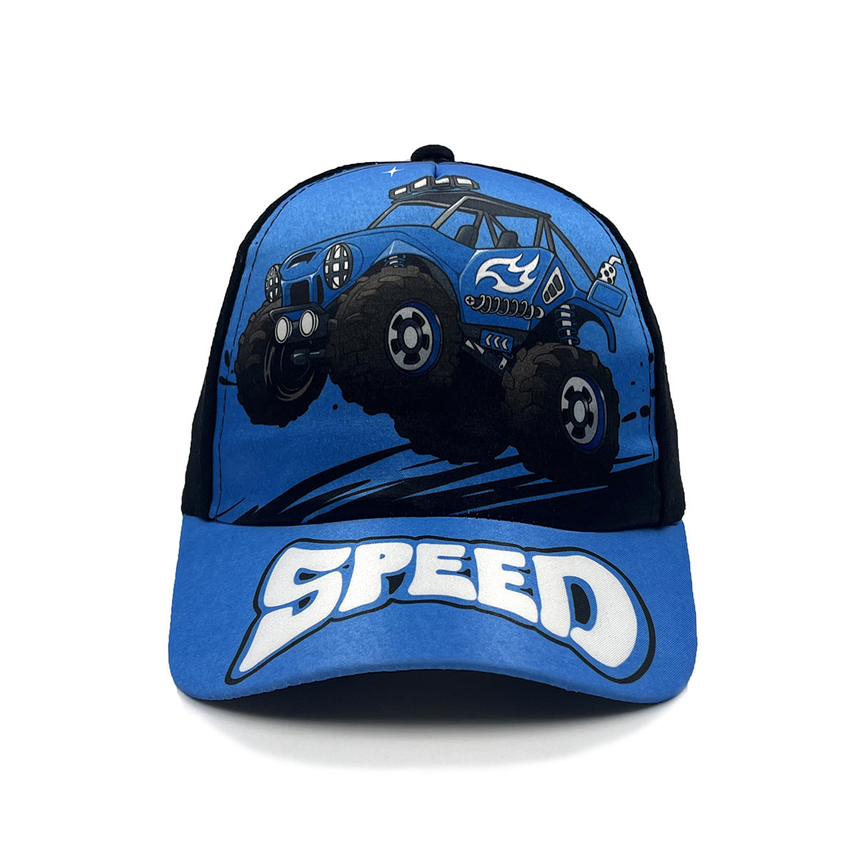 Cartoon Children's Baseball Cap For Engineering Vehicle Excavator - Kiddiez Corner