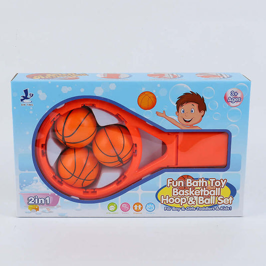 Children Bath Toys Basketball and Hoop Set - Kiddiez Corner