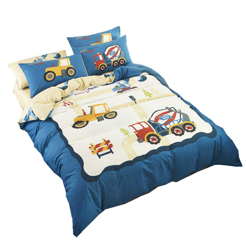 Children Bed Sheet Bed Sheet Quilt Cover Bedding
