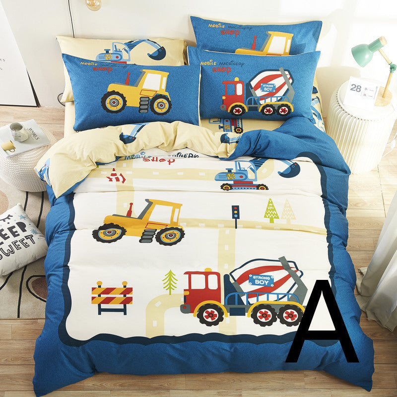 Children Bed Sheet Bed Sheet Quilt Cover Bedding