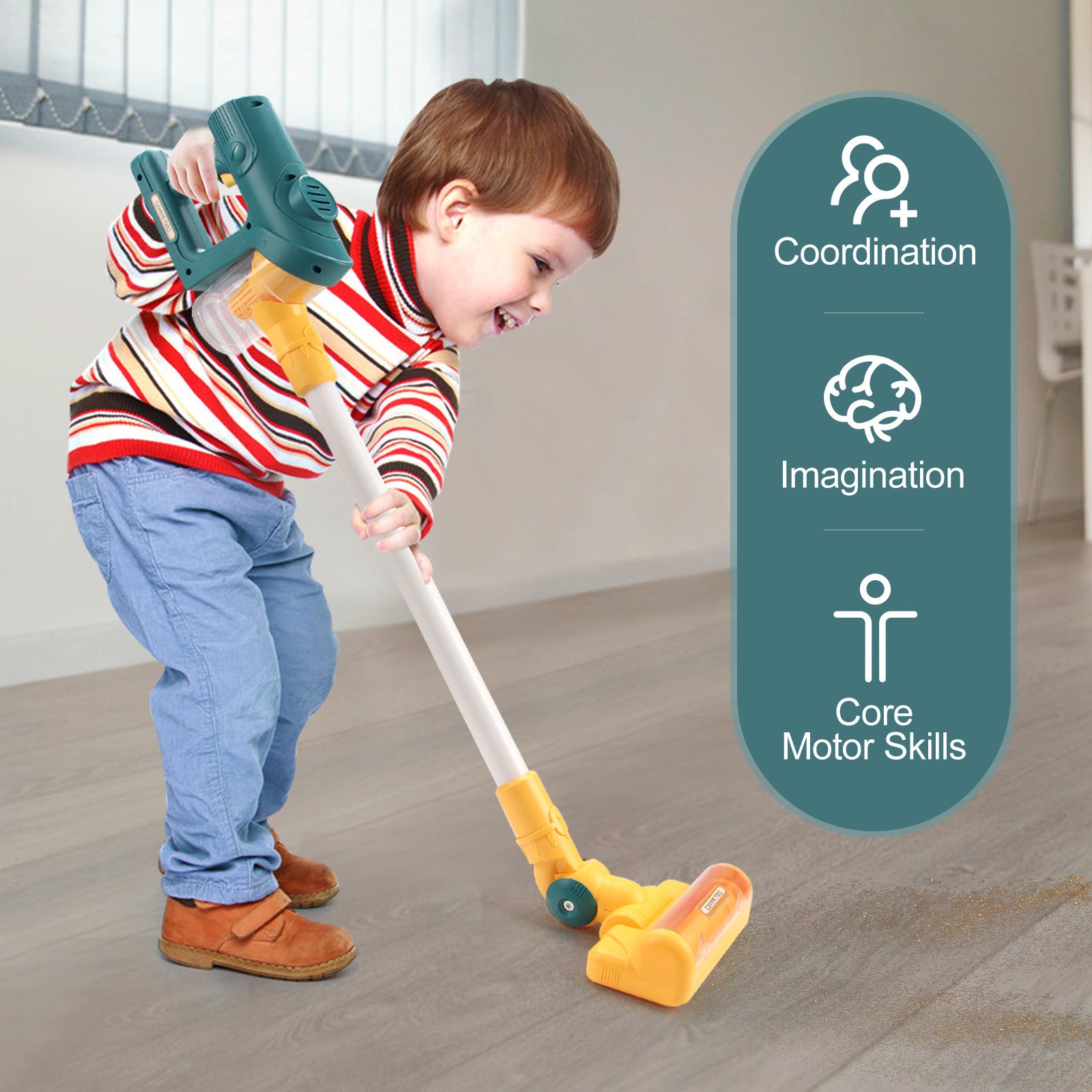 Children Play House Cleaning Vacuum Cleaner Toys - Kiddiez Corner