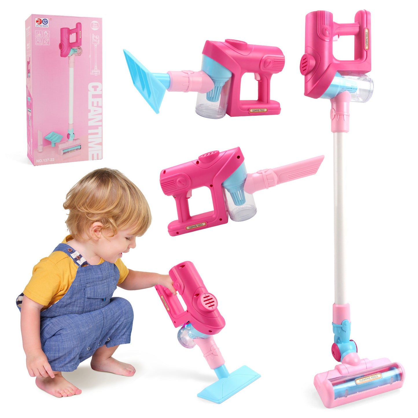 Children Play House Cleaning Vacuum Cleaner Toys - Kiddiez Corner