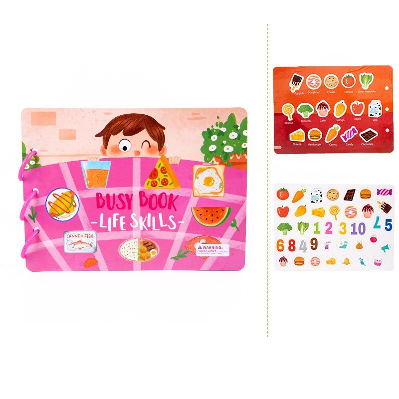 Children's Busy Book Educational Toys