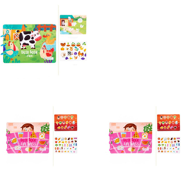 Children's Busy Book Educational Toys