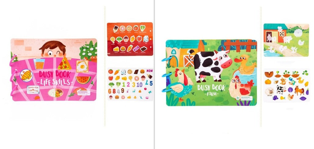 Children's Busy Book Educational Toys