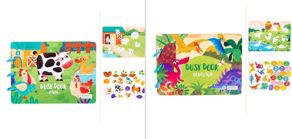Children's Busy Book Educational Toys