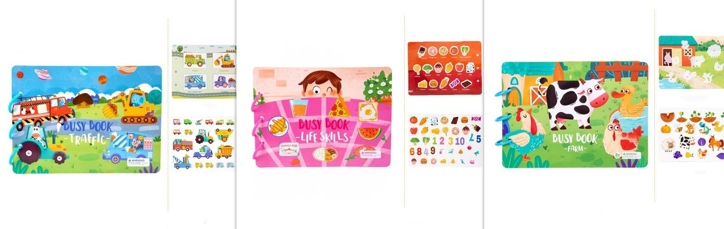 Children's Busy Book Educational Toys