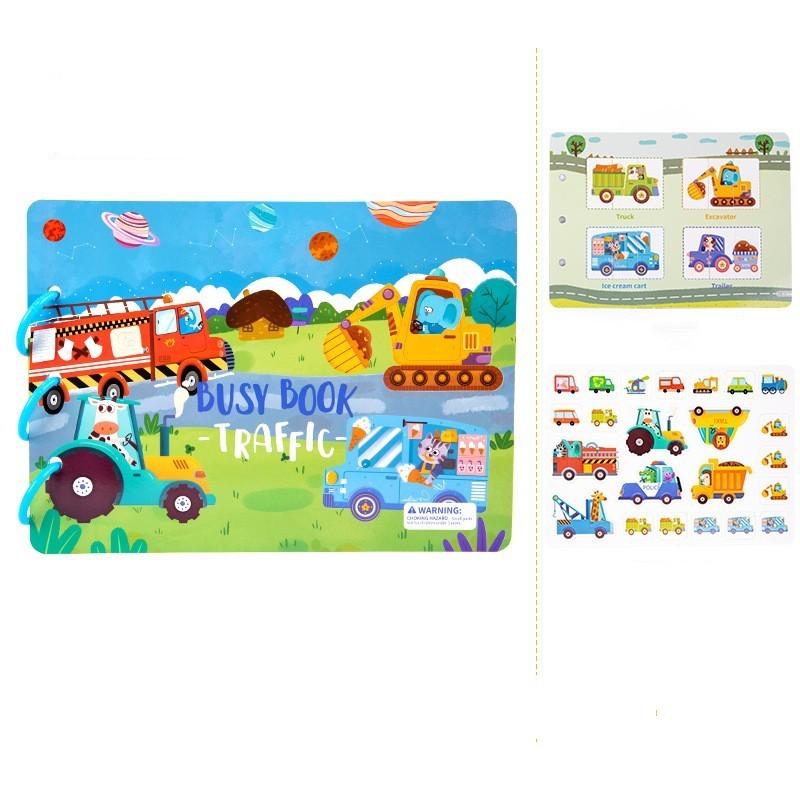 Children's Busy Book Educational Toys