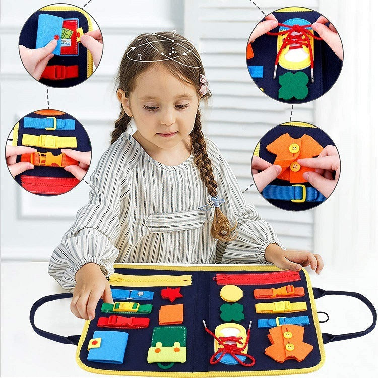 Children's Busy Books Sensory Learning Toys - Kiddiez Corner